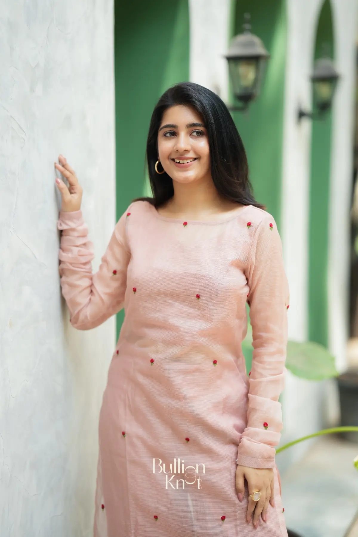 Cossette Peach Kurta Set - Elegance in Every Thread