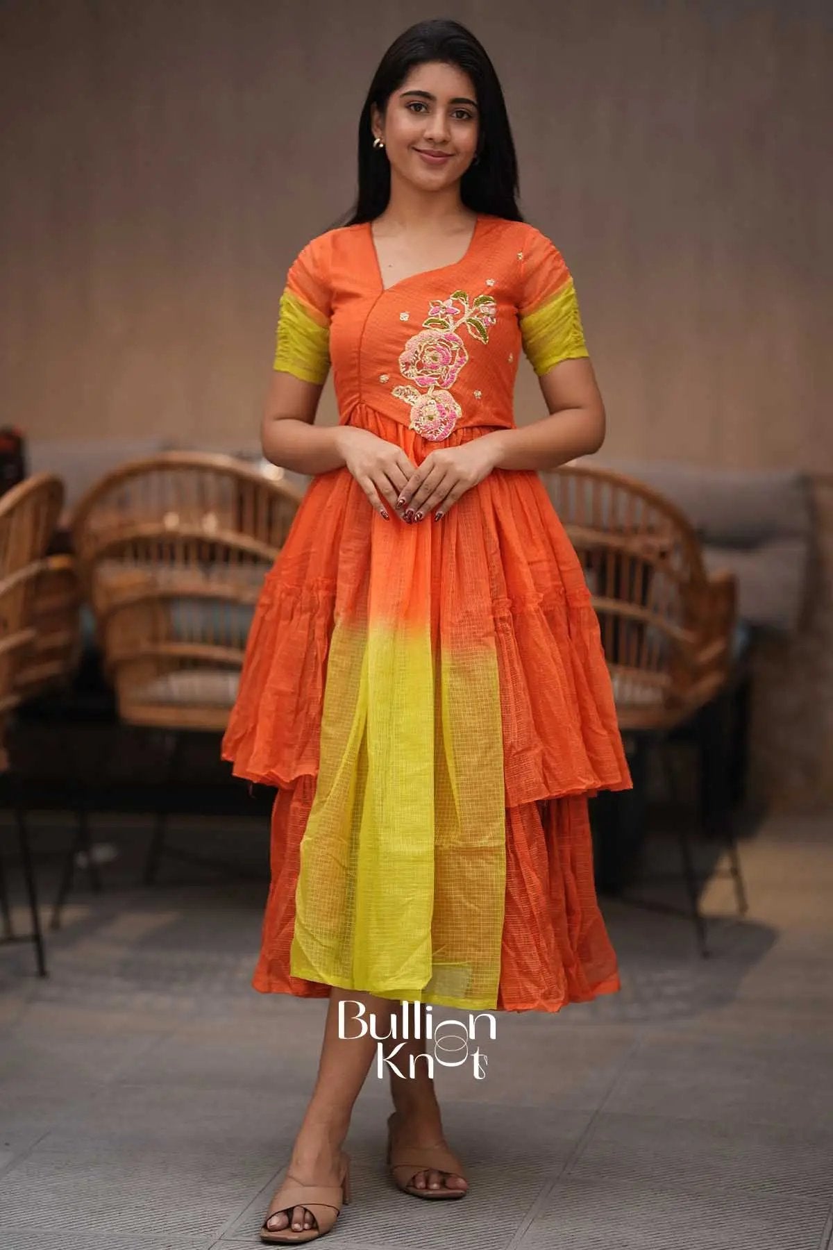 Diora Lime Midi Dress - Stylish Comfort for Summer
