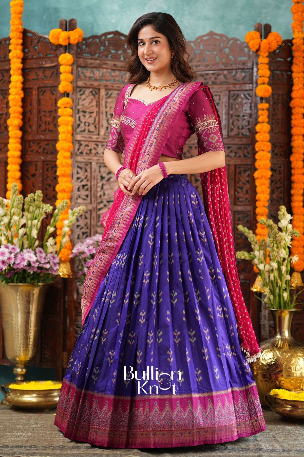 Can Can Skirt + Bhargavi Lehenga Bundle for Elegant Celebrations