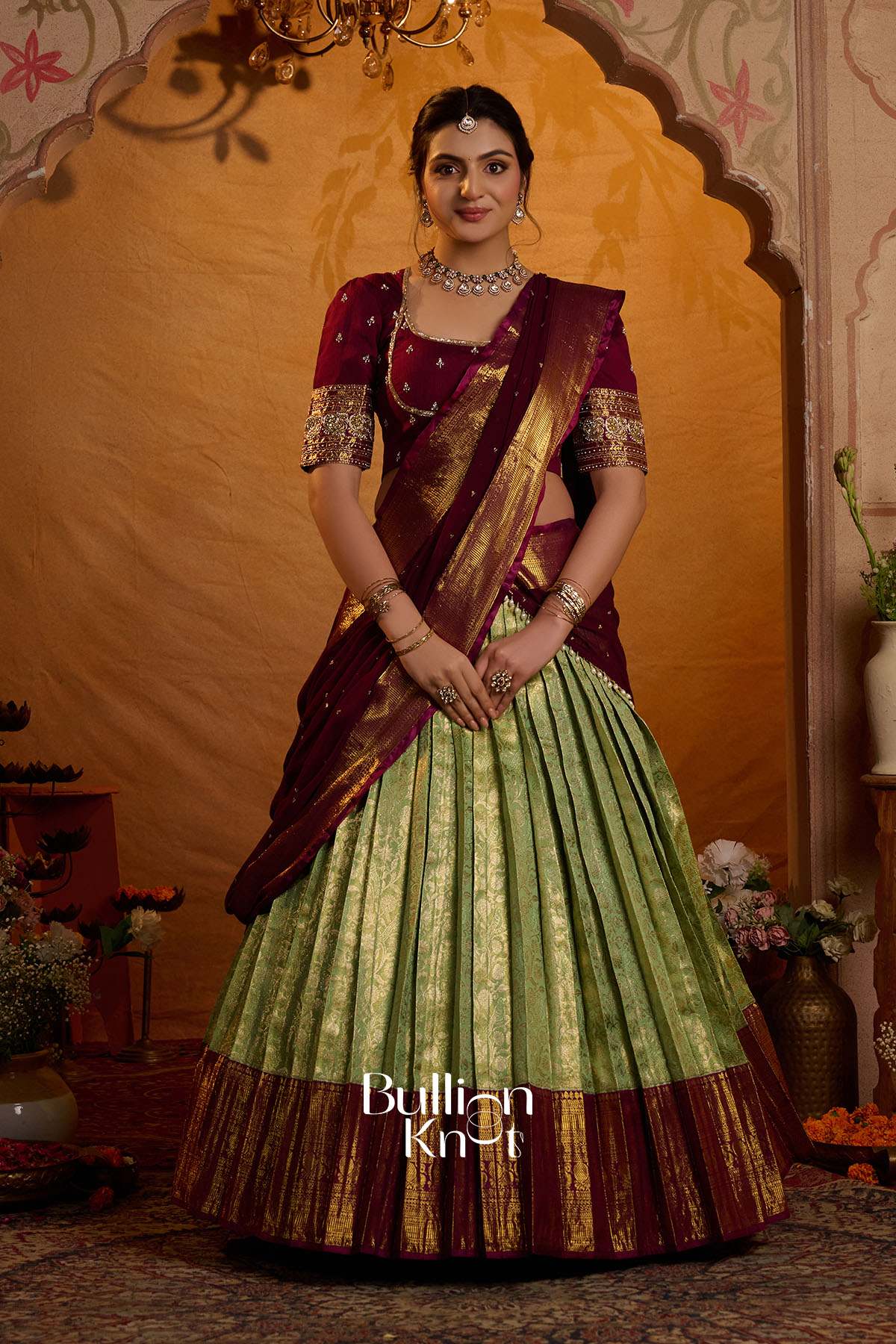 Can Can Skirt + Indira Vastra Lehenga Bundle for Stunning Looks