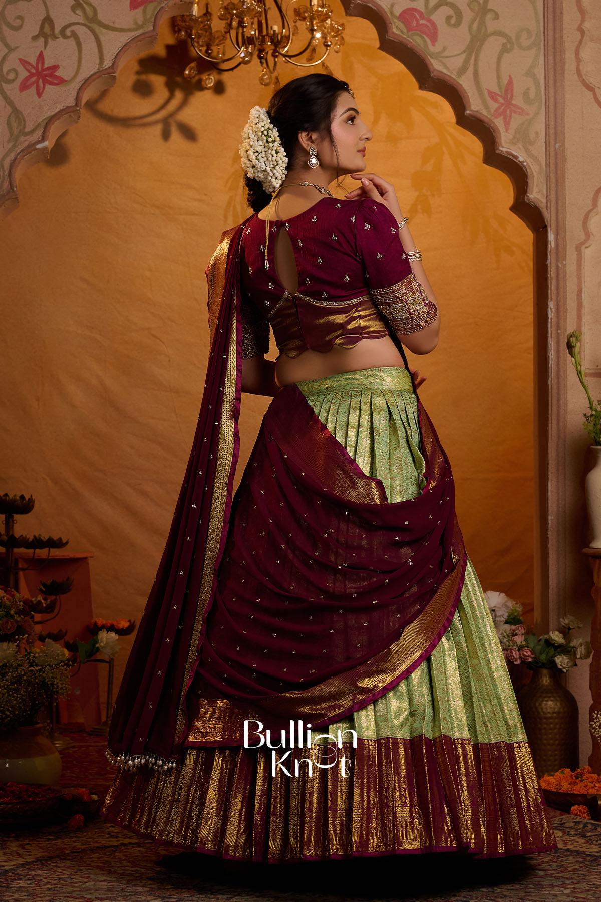 Can Can Skirt + Indira Vastra Lehenga Bundle for Stunning Looks